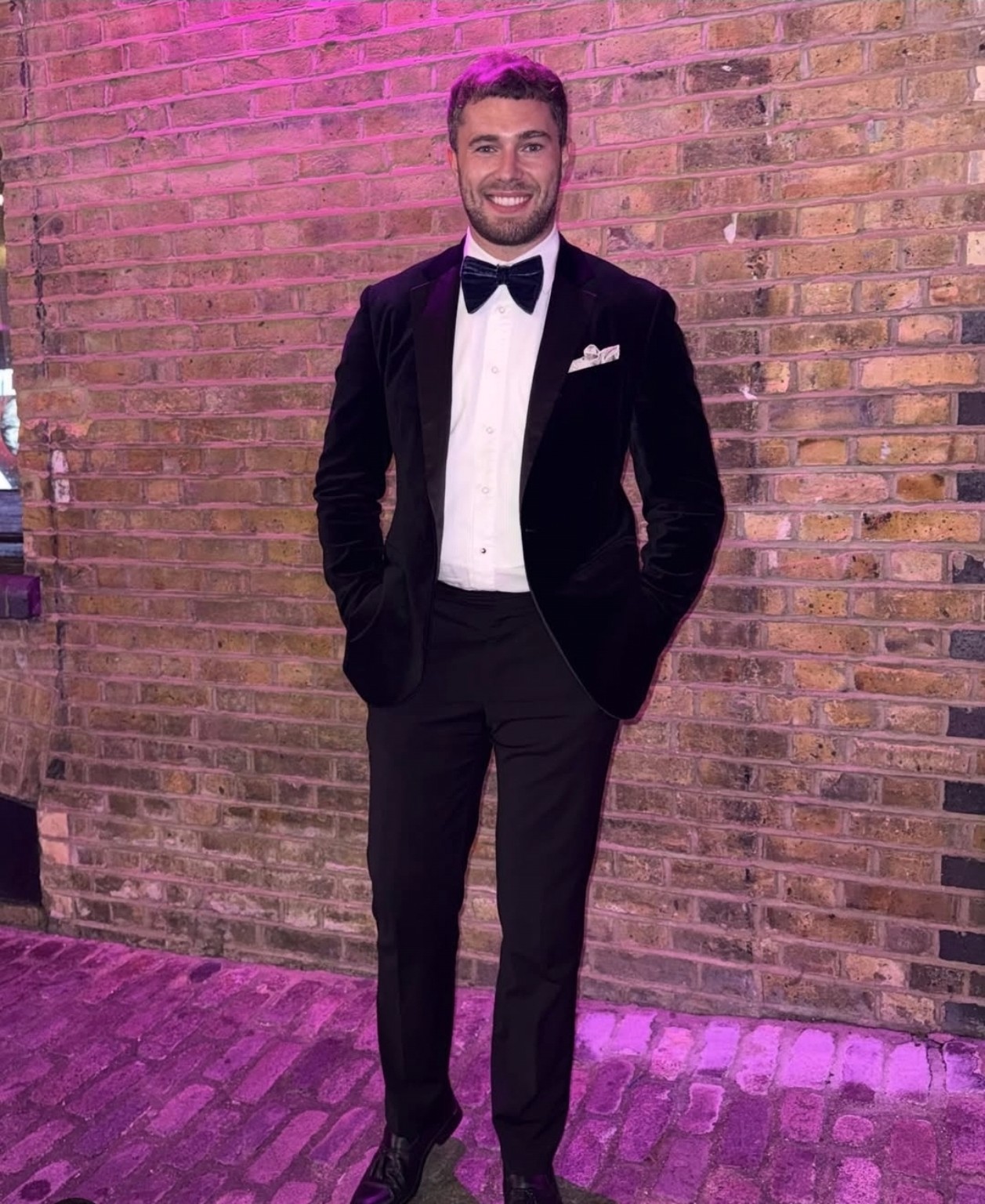 Curtis Pritchard at a formal event